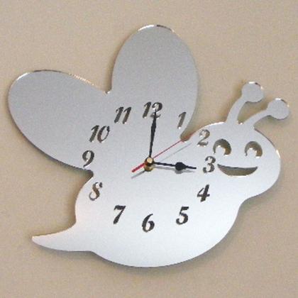 Bee Clock Mirror - 35cm